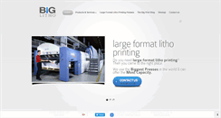 Desktop Screenshot of biglitho.co.uk